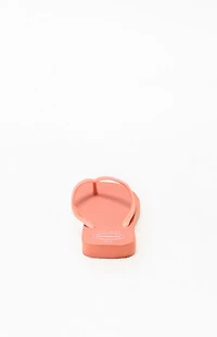 Havaianas Women's Rust Slim Square Flip Flop Sandals