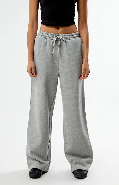 LA Hearts Leopard Star Baggy Sweatpants