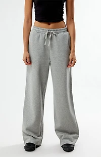 LA Hearts Leopard Star Baggy Sweatpants