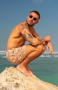 Boardies Leo 4.5" Swim Trunks