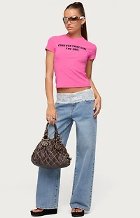 Edikted Forever That Girl T-Shirt
