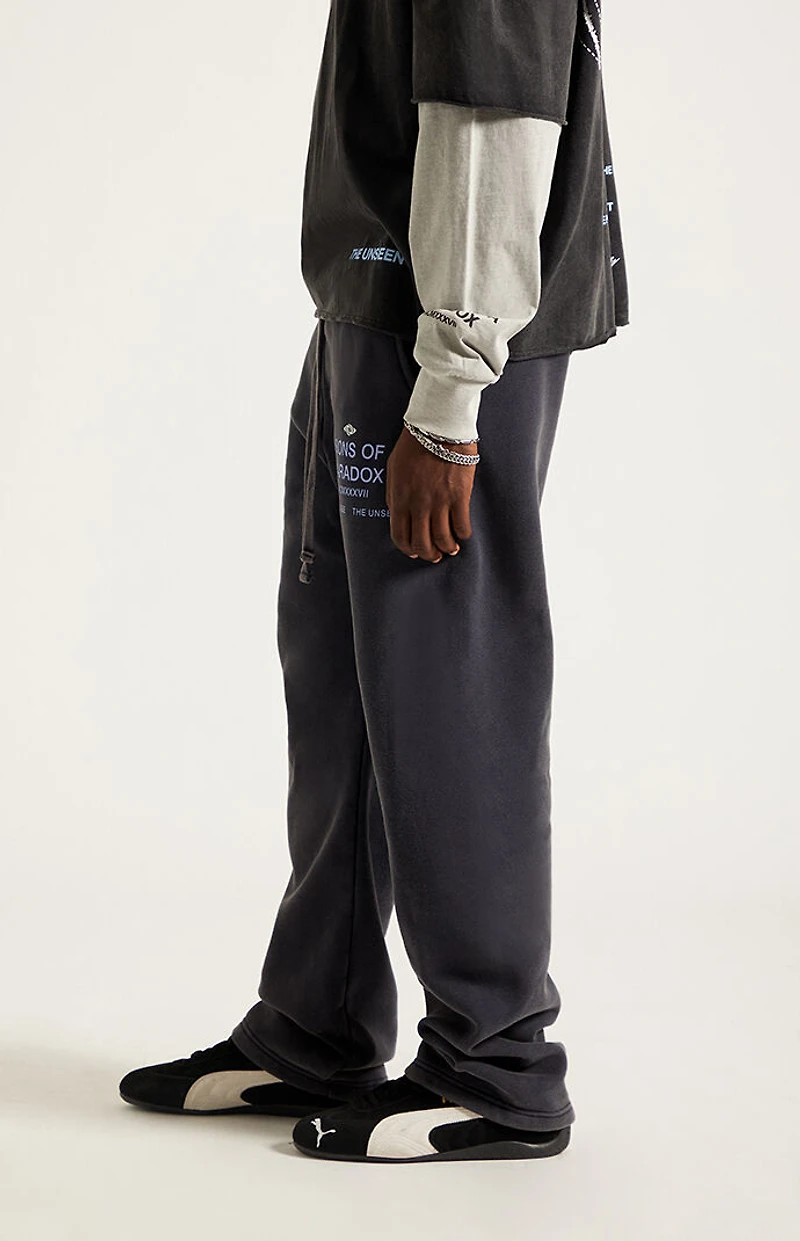 Pacsun Visions Of A Paradox Fleece Baggy Sweatpants