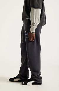Pacsun Visions Of A Paradox Fleece Baggy Sweatpants