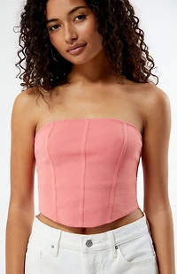 LA Hearts Bridgette Corset Sweater