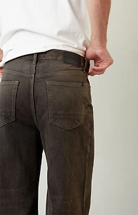 Pacsun Blake Extreme Baggy Jeans Overdyed Brown