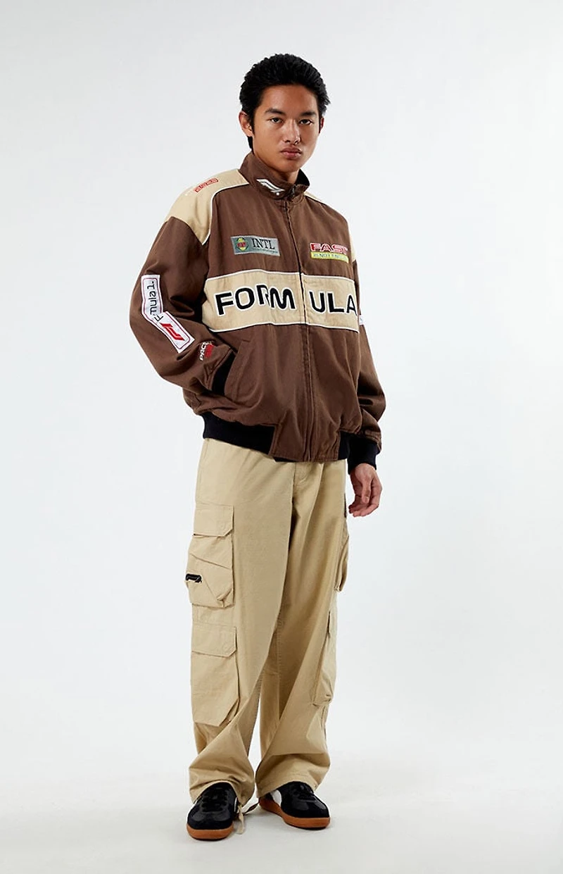 Formula 1 x PacSun Brown Pole Position Jacket