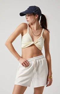 PAC 1980 Active Ivory Sweat Shorts