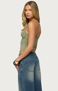 Edikted Aven Built Bra Tank Top