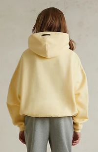 Fear of God ESSENTIALS Kids Garden Yellow '90s Fit Fleece Hoodie