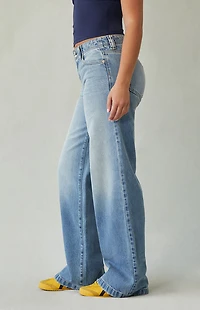 Pacsun Casey Low Rise Baggy Jeans Lighter Blue