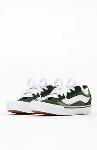 Vans Kids Forest Green Knu Skool Shoes