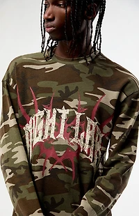 Nightlab Night Camo Waffle Knit Long Sleeve T-Shirt