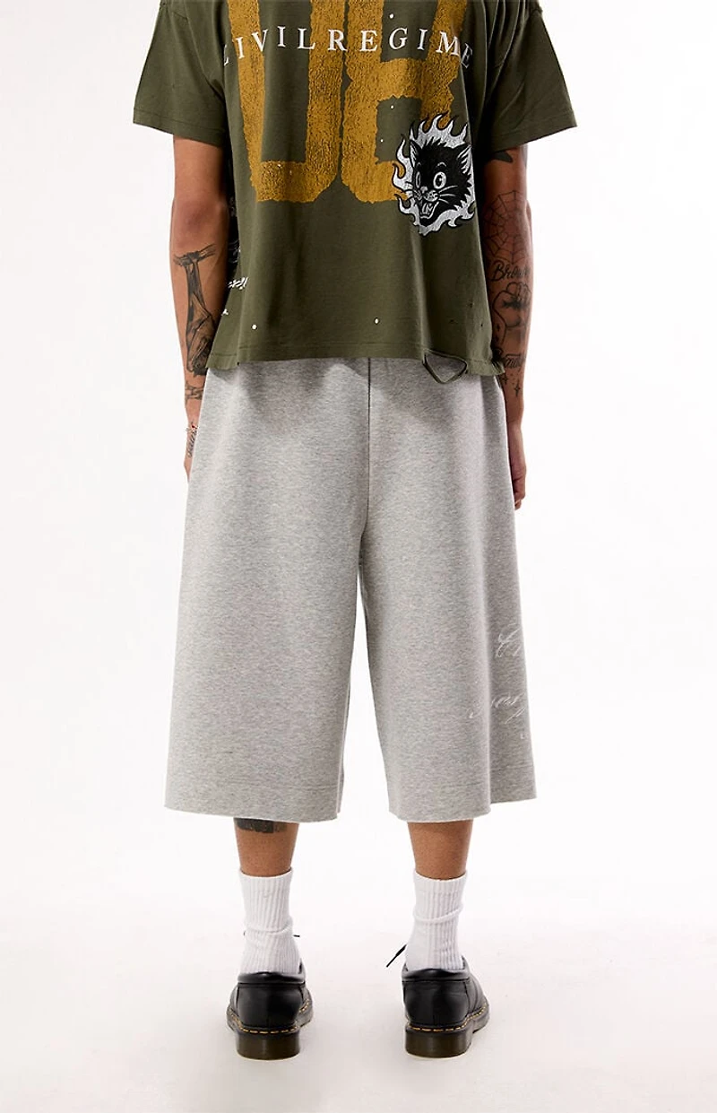 Civil Heather Grey RFC Lounger Fleece Sweat Shorts