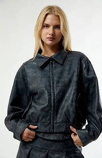 Zemeta Faux Leather Darker Dream Jacket