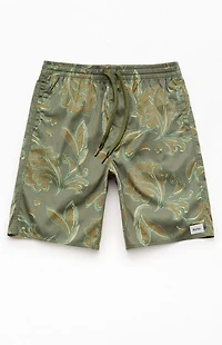 Rhythm Astral Bloom Box Jam 9" Swim Trunks