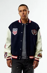 US Soccer x Jeff Hamilton Varsity Jacket