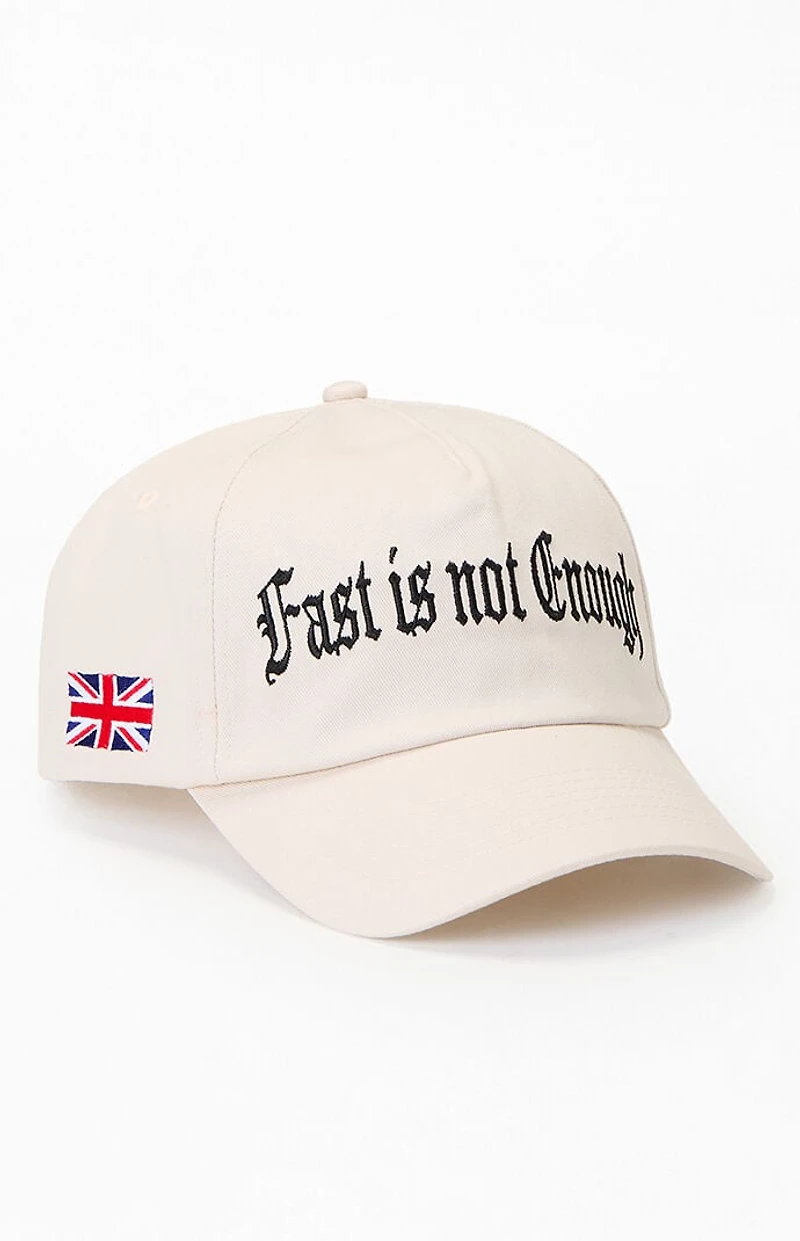 Formula 1 x Pacsun Great Britain Cream Snapback Hat