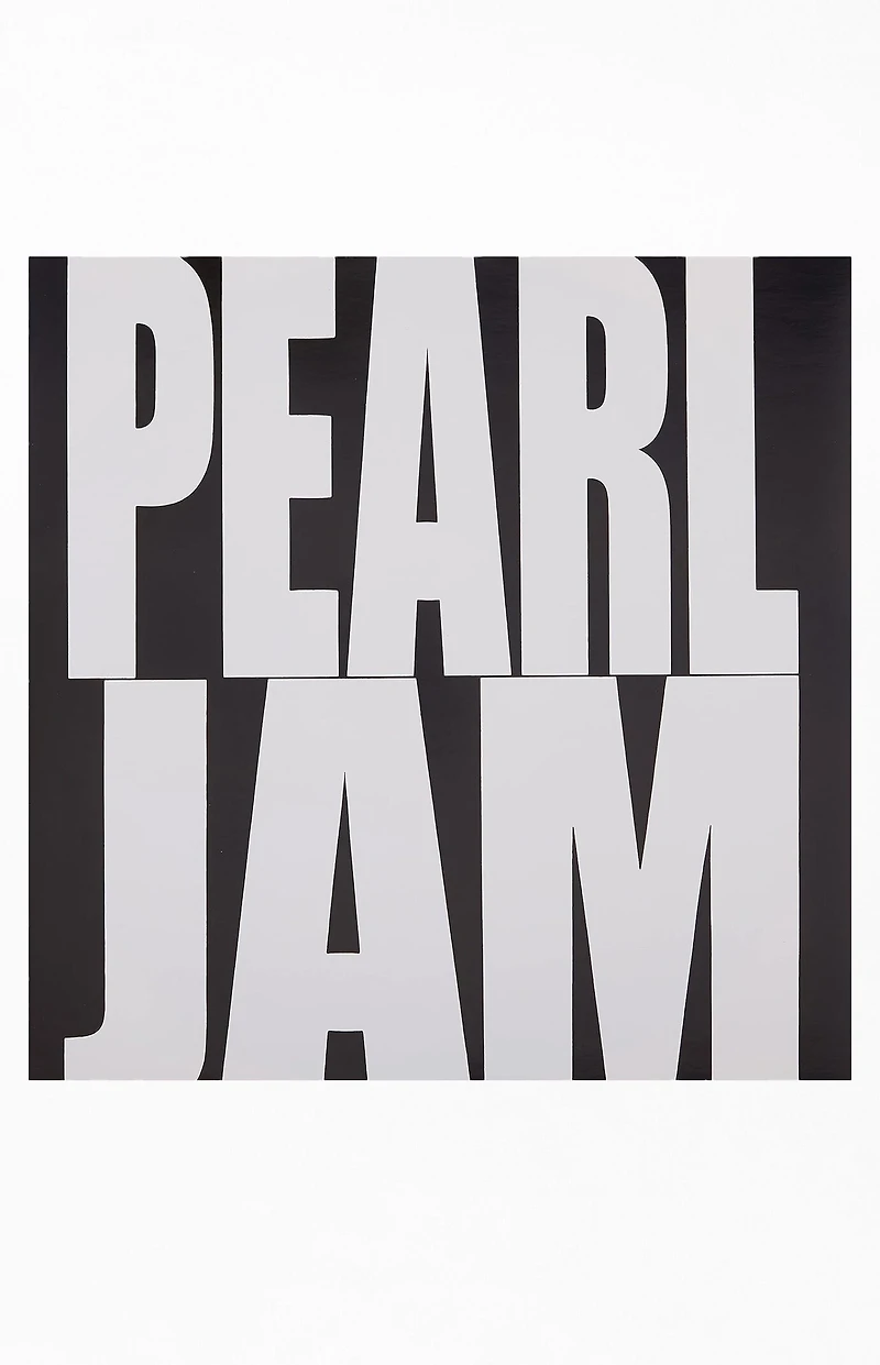 Pearl Jam Ten Vinyl Record