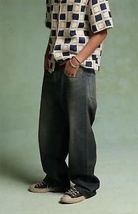 FIELD OF STUDY by Pacsun Dylan Baggy Jeans Dark Blue