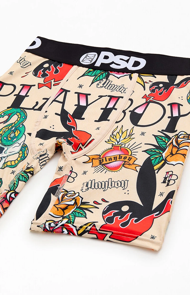 PSD Underwear Playboy Inked Boxer Briefs
