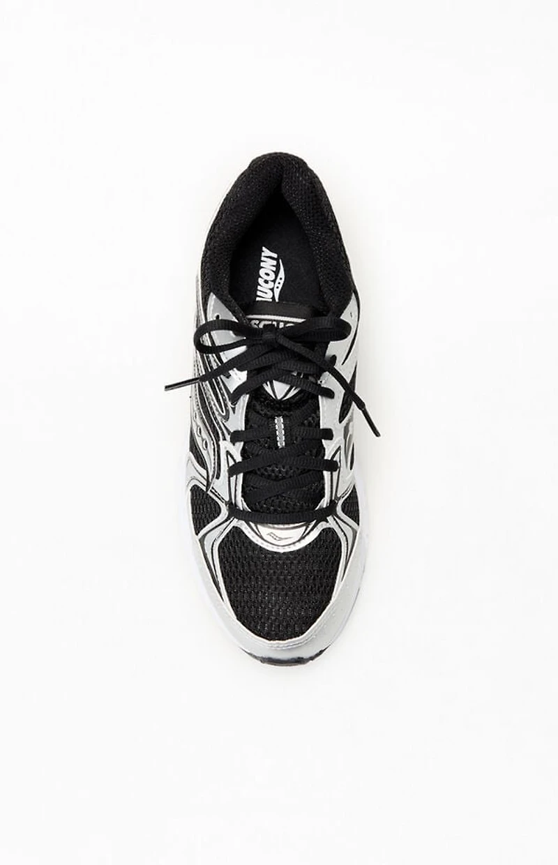 Saucony Women's Black & Silver Ride Millennium Sneakers