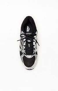 Saucony Women's Black & Silver Ride Millennium Sneakers