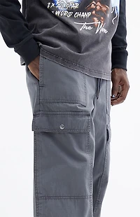 Pacsun Dark Gray Baggy Ripstop Cargo Pants