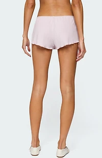Edikted Sephi Lacey Pointelle Shorts