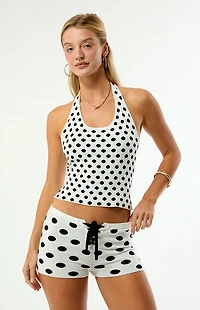 Beverly and Beck Aaliyah Halter Knit Top
