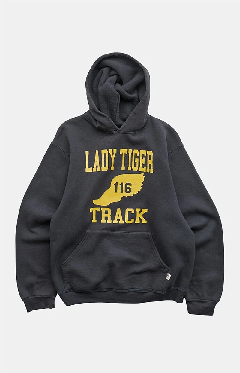 PS VINTAGE 2000s Lady Tiger Track Russell Hoodie