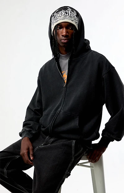 Von Dutch Flame Skull Beanie