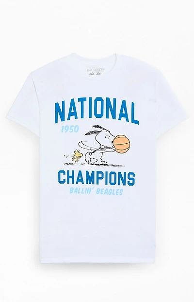 Riot Society Peanuts Basketball Champions T-Shirt