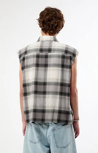 Pacsun Benson Flannel Cutoff Shirt