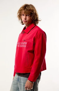Pacsun Speedway Canvas Zip Up Jacket