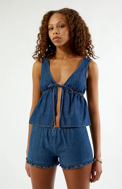 Your Favorite Indigo Micro Shorts