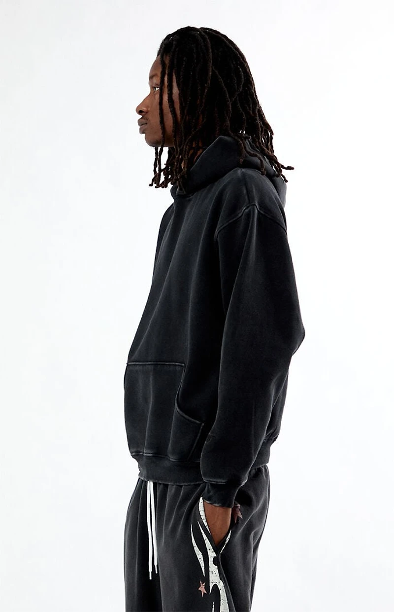 Pacsun Washed Black Hoodie