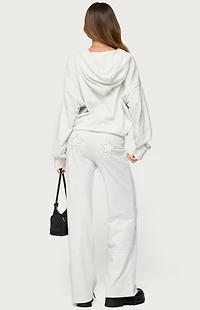 Edikted Briela Star Studded Sweatpants