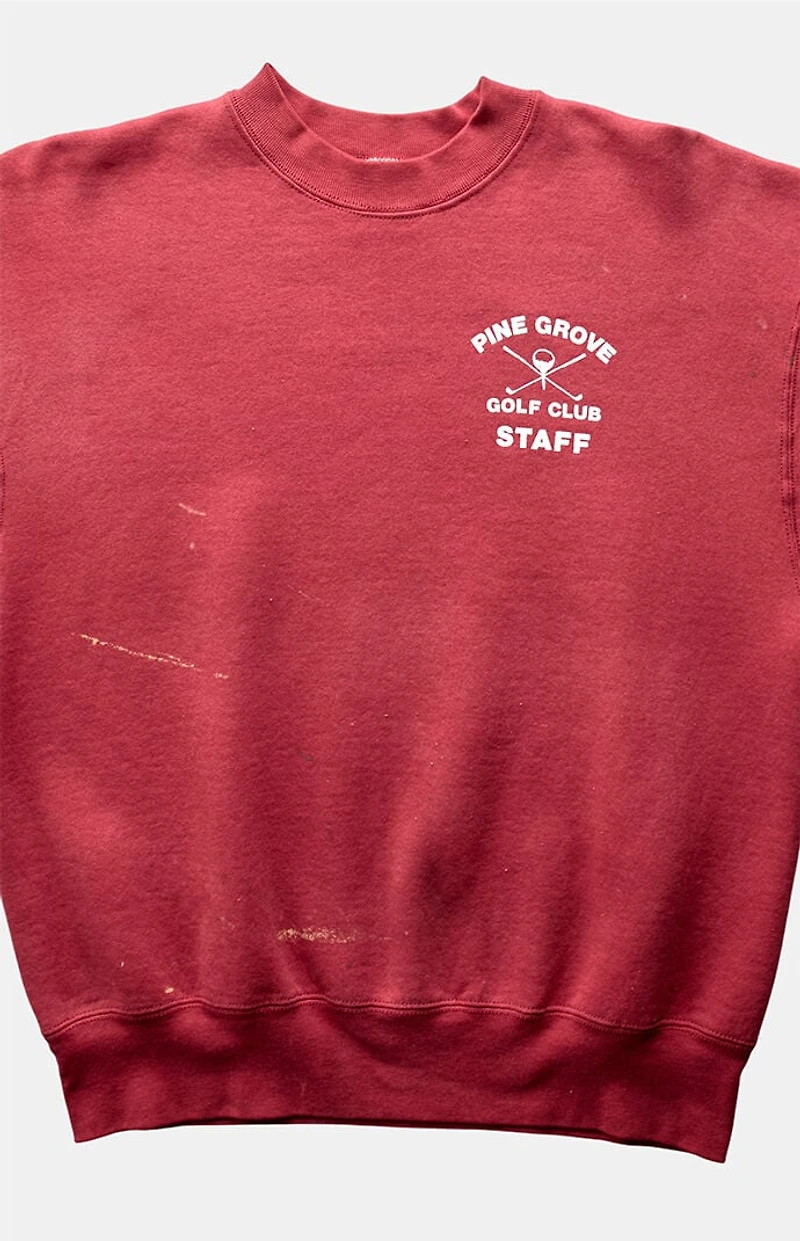 PS VINTAGE 90s Pine Grove Staff Crew Neck Sweatshirt