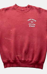 PS VINTAGE 90s Pine Grove Staff Crew Neck Sweatshirt