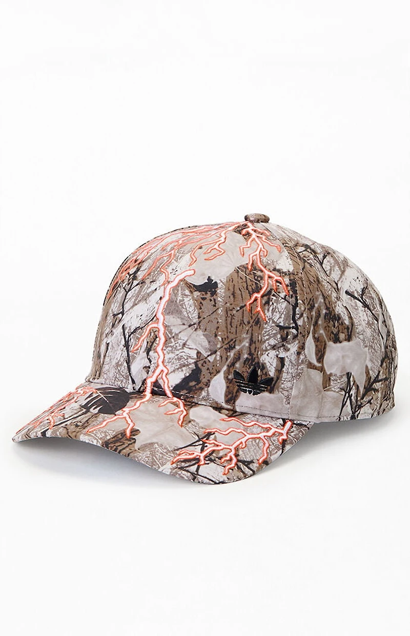 adidas Camo Lightning 6-Panel Strapback Hat