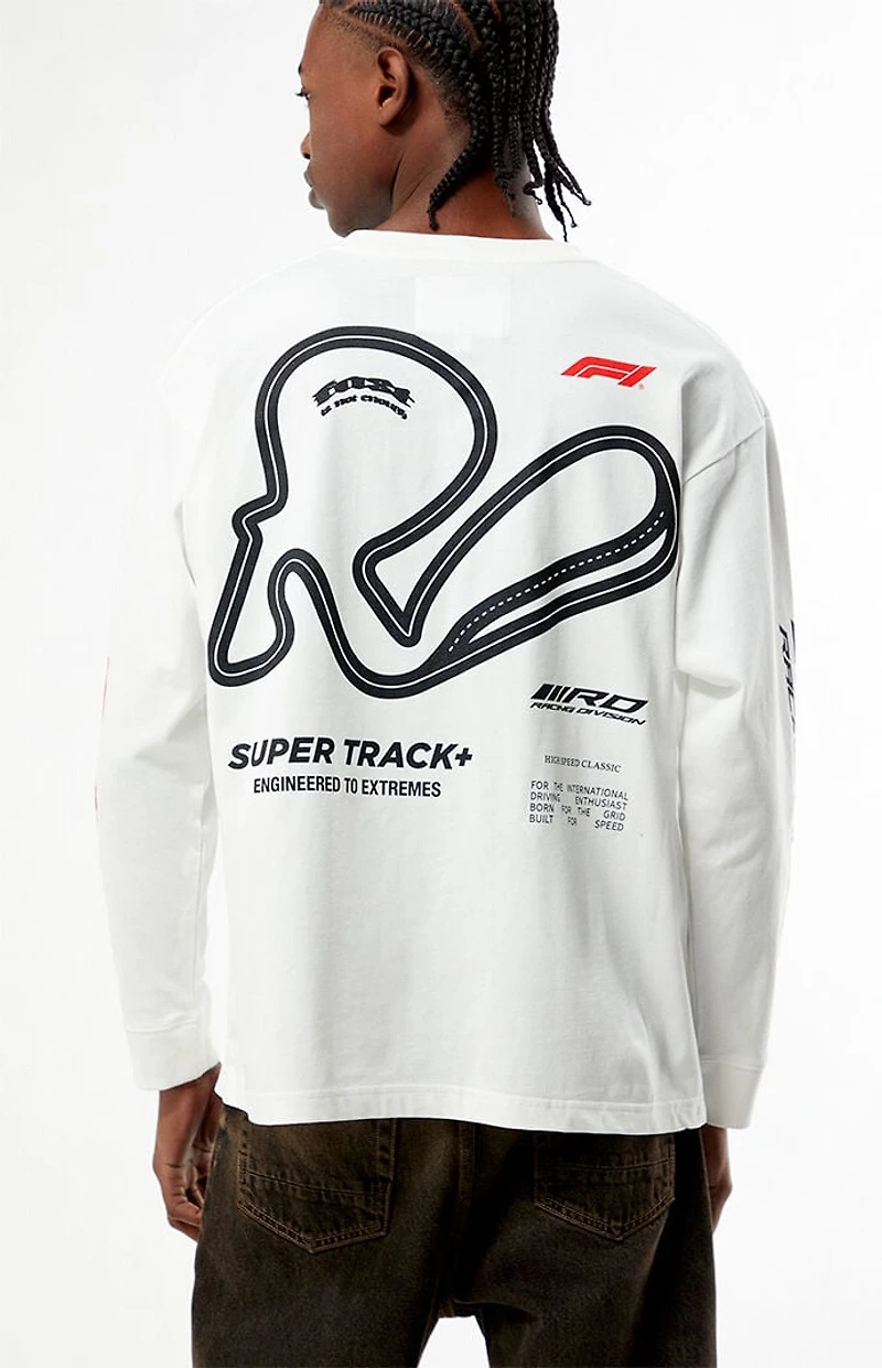 Formula 1 x Pacsun Track Spec Long Sleeve T-Shirt