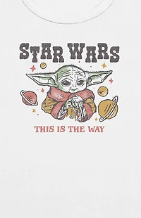 Star Wars Baby Yoda Cropped T-Shirt