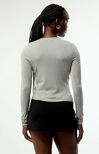 WEWOREWHAT Fitted Button Down Cardigan