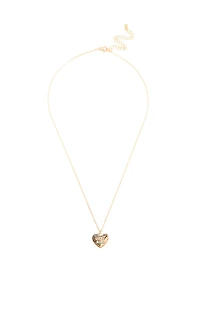 LA Hearts Juno Pearl Heart Layered Necklace
