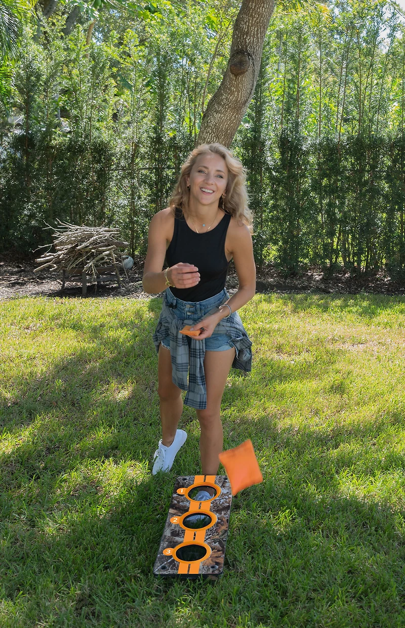 PoolCandy Realtree 2-in-1 Bean Bag and Washer Toss Game
