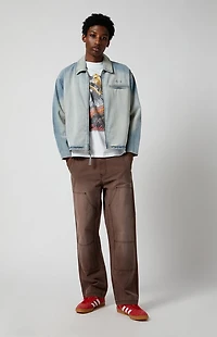 Pacsun Brown Baggy Carpenter pants