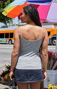 John Galt Melange Skylar Tank Top