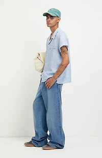 Pacsun Blake Extreme Baggy Jeans Lighter Blue