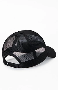 Von Dutch Black Staple Trucker Hat
