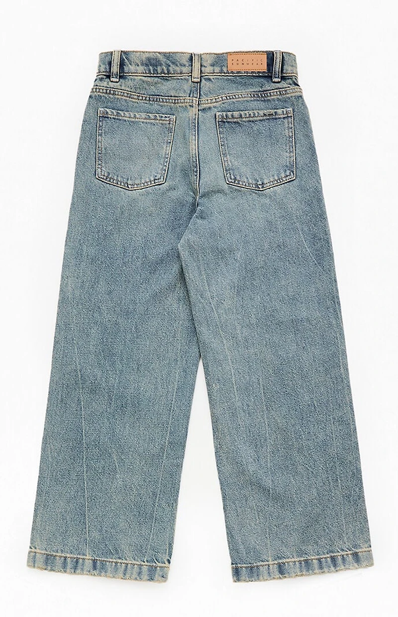 Pacsun Kids Baggy Jeans Medium Indigo